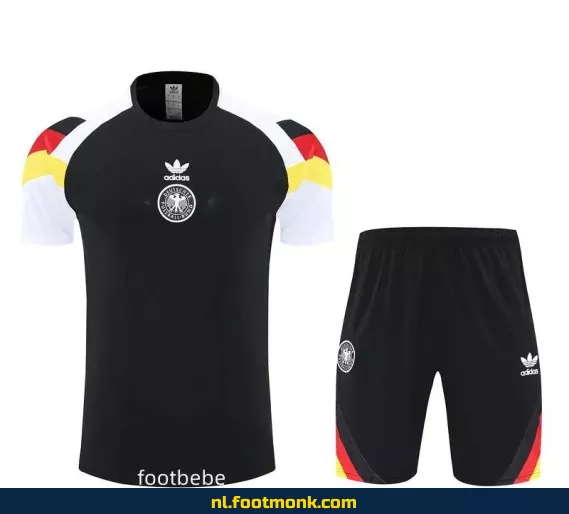 Duitsland Thuisshirt 2025-2026 Zwart – Officieel Voetbalshirt | Fanwear Aanbieding
