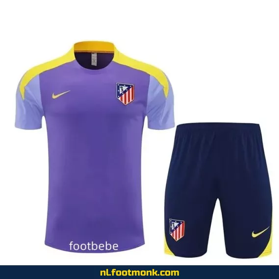 Atletico Madrid Thuisshirt 2025/2026 - Paars Voetbalshirt | Officieel Voetbalshirt | Fanwear | Dames & Heren