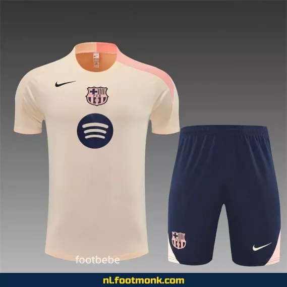 FC Barcelona Thuisshirt 2025-2026 Beige – Officieel Voetbalshirt | Dames & Heren | Personaliseerbaar