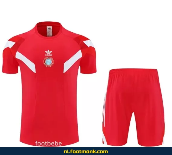 Retro Bayern Munich Voetbalshirt 2025-2026 - Rood - Origineel voetbaltenue | Officieel fanwear | Voetbalshirts aanbieding