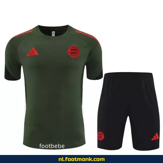 Bayern Munich Thuisshirt 2025-2026 - Groen Army | Officieel Voetbalshirt | Heren & Dames | Personaliseerbaar | Fanwear | Aanbieding