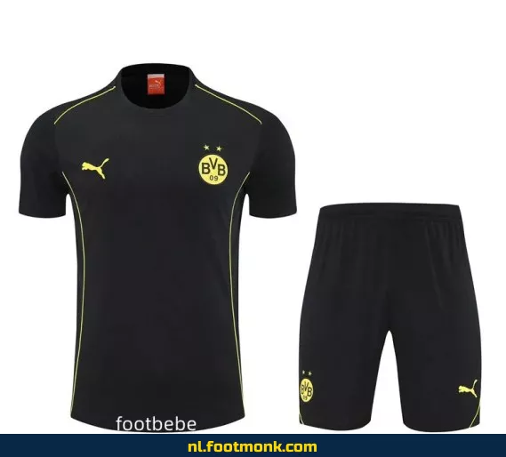 Borussia Dortmund Voetbalshirt 2025-2026 Zwart – Officieel Thuistenue | Fanwear | Personaliseerbaar