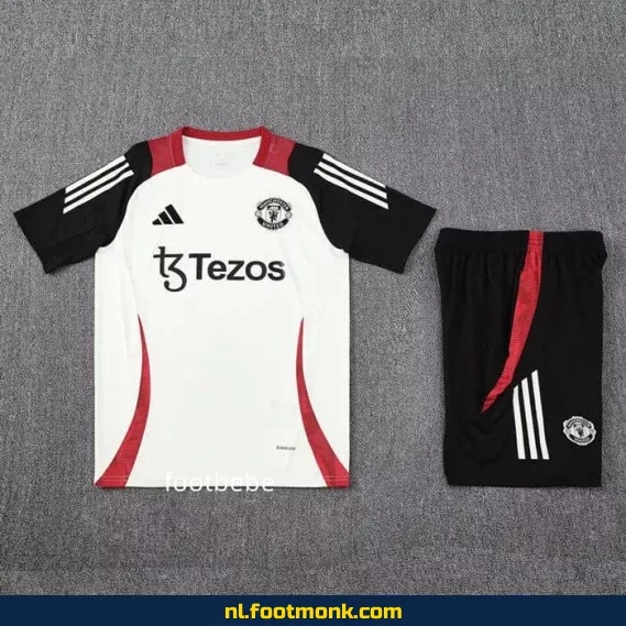 Manchester United Voetbalshirt 2025-2026 – Wit – Officieel Thuistenue – Heren & Dames – Origineel Voetbalshirt met Optie tot Personalisatie