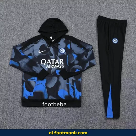 Inter Milan 2024-2025 Camouflage Trui met Capuche – Officieel Voetbalshirt voor Supporters