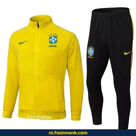 Origineel Brazilië voetbalshirt 2025-2026 - Geel fanwear voor heren en dames