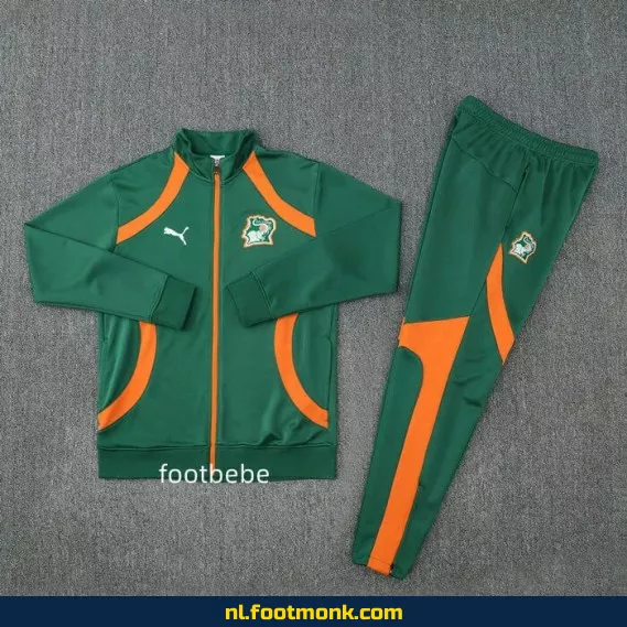 Ivoorkust 2025-2026 voetbalshirt - Groen voetbaltenue kopen | Officieel ensemble, dames & heren