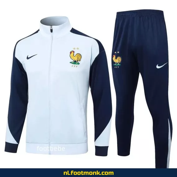 Frankrijk Thuisshirt 2024-2025 Wit – Officieel Voetbalshirt | Origineel, Aanbieding & Personaliseerbaar