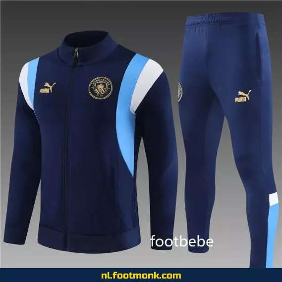 Manchester City voetbalshirt 2023-2024 heren - blauw royal | Officieel voetbaltenue | Voetbalshirts aanbieding
