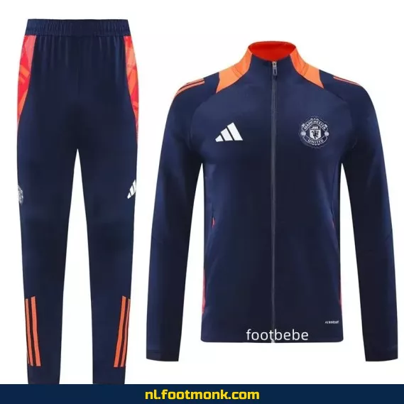 Manchester United Voetbalshirt 2024-2025 - Blauw Koninklijk - Officieel Voetbaltenue - Heren/Dames/Kinderen - Koop Nu Online