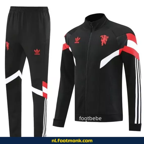 Manchester United voetbalshirt 2024-2025 - Zwarte uit shirt - Officieel voetbaltenue - Heren & dames