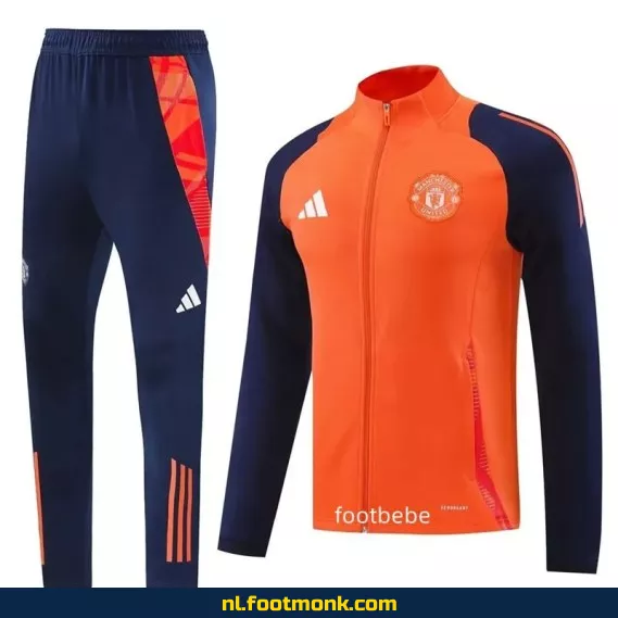 Manchester United voetbalshirt 2024-2025 – Orange ensemble – Officieel voetbalshirt voor heren, dames en kinderen – Bestel nu online