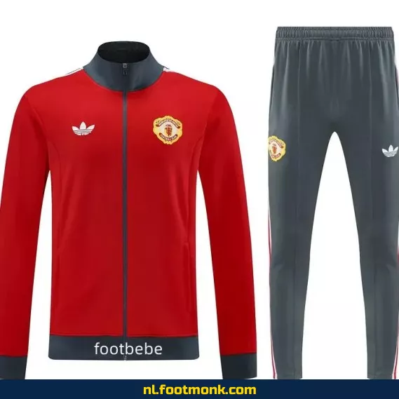Manchester United retro voetbalshirt 2024-2025 – Rood officieel voetbaltenue – Fanwear voor heren, dames en kinderen – Origineel voetbalshirt met bedrukking