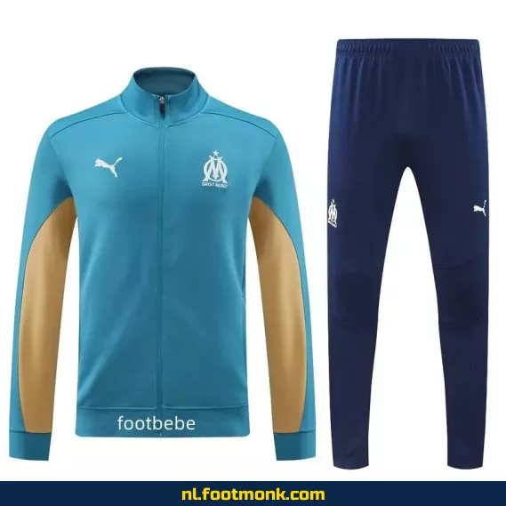 Olympique Marseille Voetbalshirt 2024-2025 – Blauw Geel – Officieel Thuistenue – Koop Nu