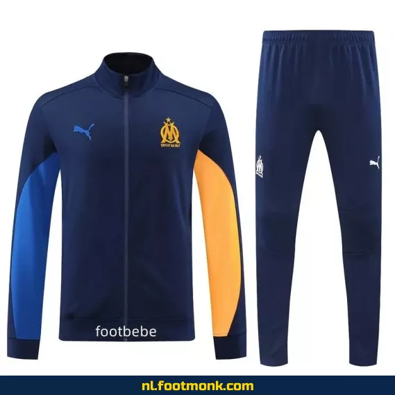 Olympique Marseille Thuisshirt 2024-2025 - Koningsblauw - Officieel Voetbalshirt - Heren/Dames/Kinderen - Fanwear Aanbieding