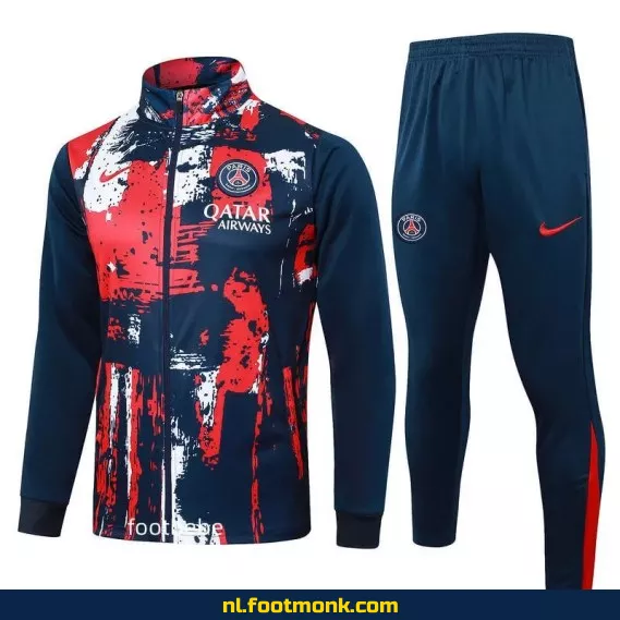 PSG 2024-2025 Camouflage Blauw Koninklijk Voetbalshirt – Officieel Fanwear
