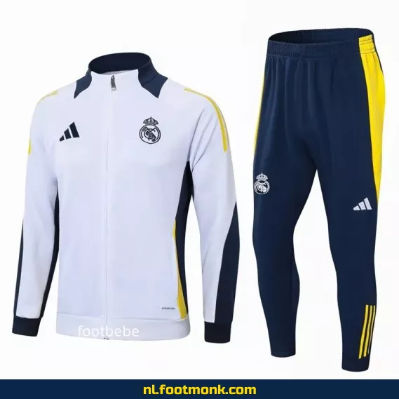 Real Madrid Thuisshirt 2024-2025 Wit – Officieel Voetbalshirt | Heren & Dames | Fanwear Aanbieding