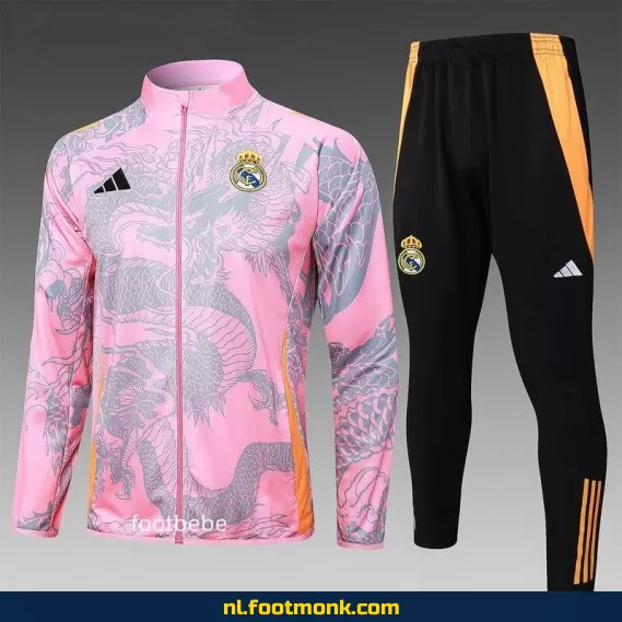 Real Madrid Dragon Rose voetbalshirt 2024-2025 – Officieel voetbaltenue voor heren en dames | Koop originele voetbalshirts online