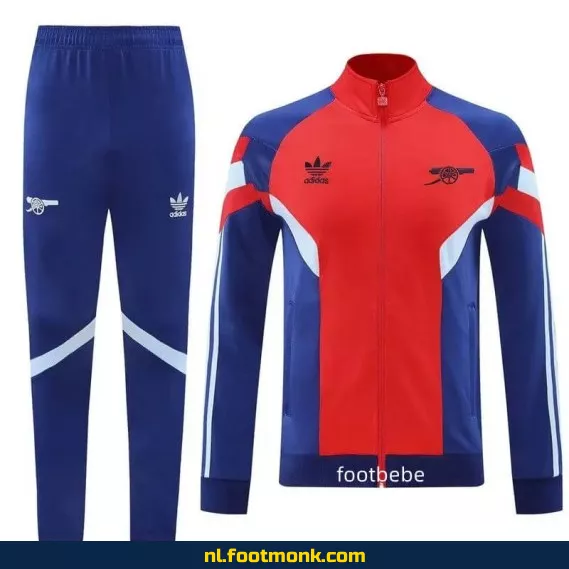 Arsenal Thuisshirt 2024-2025 – Rood & Blauw Voetbalshirt – Officieel Voetbalshirt voor Supporters – Dames & Heren
