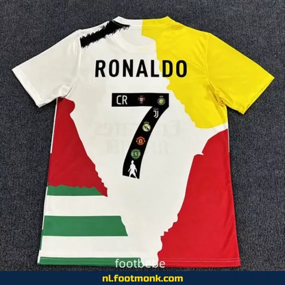 Officieel CR7 Voetbalshirt 2025 – Clubcombinatie | Origineel Voetbaltenue | Personaliseerbaar
