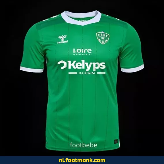 AS Saint-Étienne Thuisshirt 2024-2025 – Groen Voetbalshirt | Officieel | Dames & Heren | Met Naamdruk