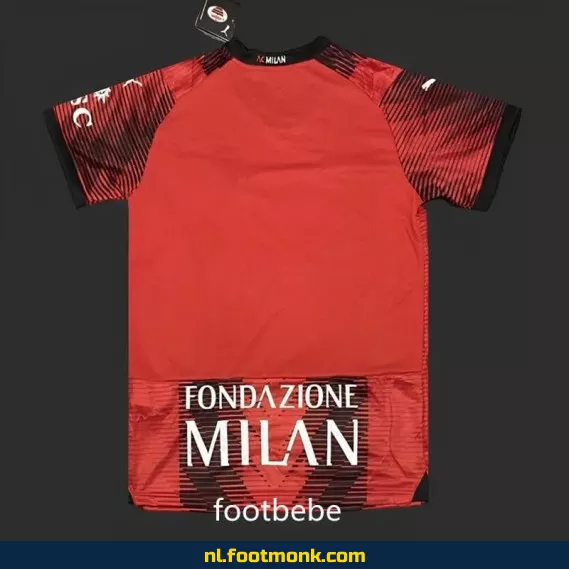 AC Milan Voetbalshirt 2023-2024 Champions League – Officieel Voetbalshirt voor Dames & Heren | Koop Nu Online