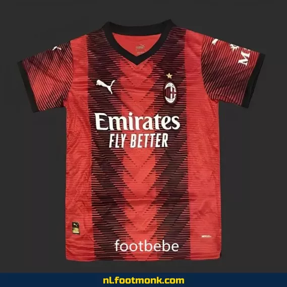 AC Milan Voetbalshirt 2023-2024 Champions League – Officieel Voetbalshirt voor Dames & Heren | Koop Nu Online