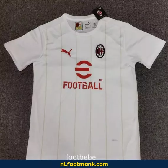 AC Milan Voetbalshirt 2024 - 125 Jaar Speciale Editie - Wit - Officieel Voetbalshirt - Heren/Dames/Kinderen - Origineel & Authentiek