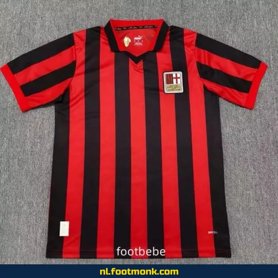 AC Milan Retro Voetbalshirt 2024 - 125 Jaar Speciale Editie | Officieel Voetbalshirt | Heren & Dames | Fanwear | Aanbieding