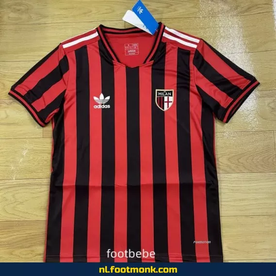 AC Milan Retro Voetbalshirt 2024-2025 - Officieel Voetbaltenue | Heren & Dames | Fanwear | Aanbieding