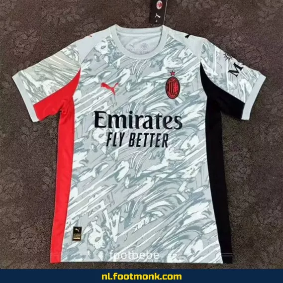 AC Milan Uit-shirt 2025/2026 – Officieel voetbalshirt | Fanwear voor heren, dames & kinderen | Origineel en personaliseerbaar