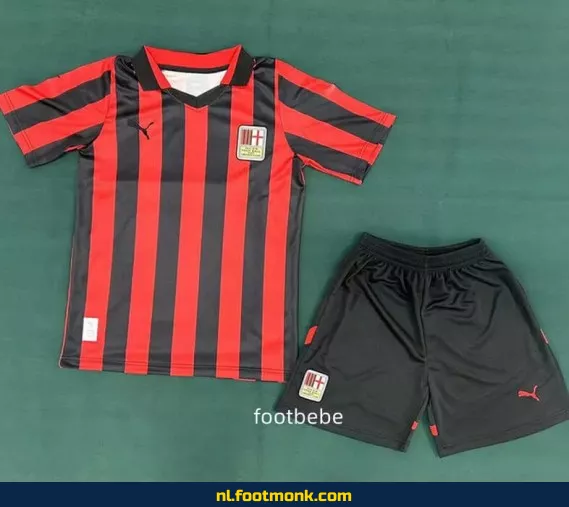 AC Milan Retro Voetbalshirt Kinderen 2024 - 125 Jaar Speciale Editie | Officieel Voetbaltenue | Koop Nu