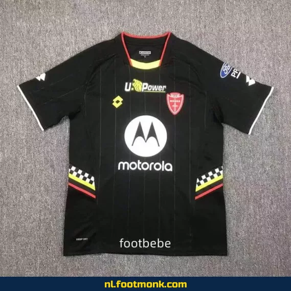 AC Monza 2024-2025 Derde Thuisshirt Zwart – Officieel Voetbalshirt voor Supporters – Heren en Dames