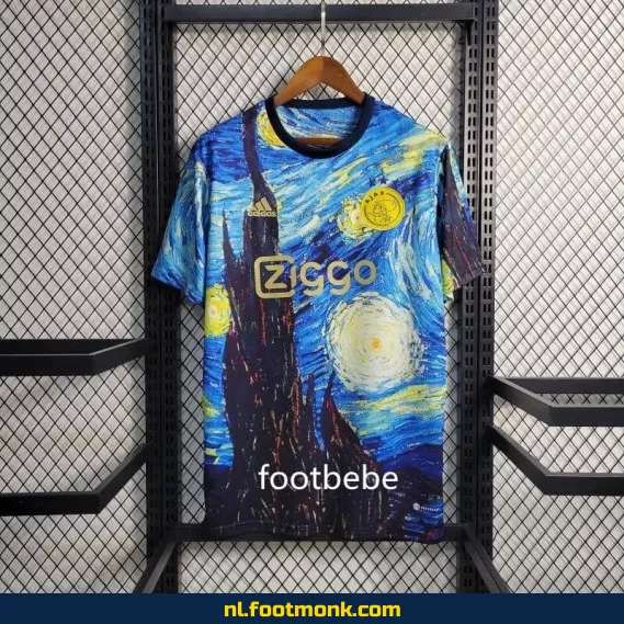 Ajax Thuisshirt 2023/2024 – Van Gogh Olieverf Editie | Officieel Voetbalshirt | Heren & Dames | Personaliseerbaar | Fanwear Aanbieding