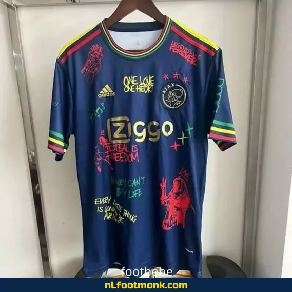 Ajax Voetbalshirt 2025-2026 Blauw – Speciale Editie | Officieel Voetbalshirt | Heren & Dames | Personaliseerbaar | Fanwear