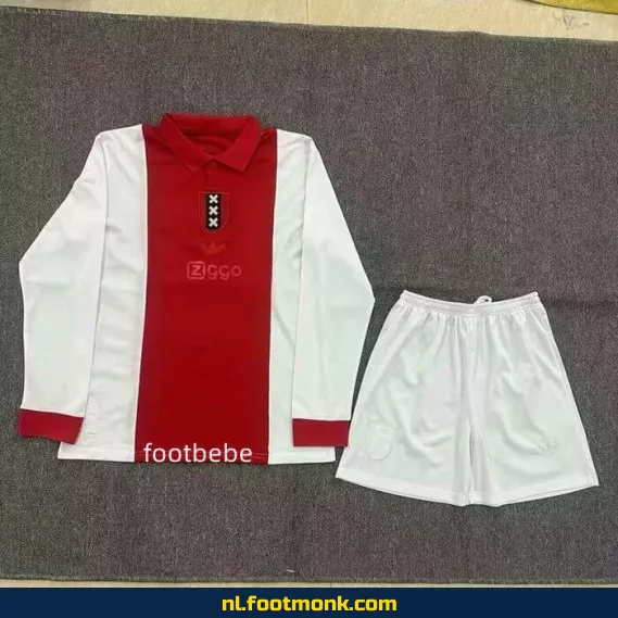 Officieel Ajax Voetbalshirt Kinderen 2025 – 125 Jaar Speciale Editie – Langmouwen – Koop Nu Online