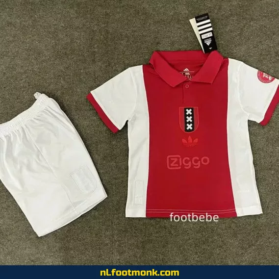 Ajax Kinder Voetbalshirt 2025 - 125 Jaar Special Edition | Officieel Voetbalshirt | Voetbalshirt Kinderen | Ajax Fanwear