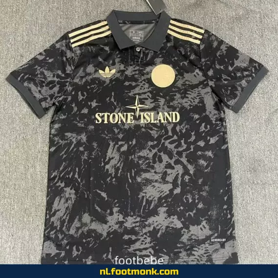 Ajax Stone Island 2024-2025 speciaal editie voetbalshirt - zwart | Officieel voetbalshirt | Heren & dames | Exclusieve aanbieding