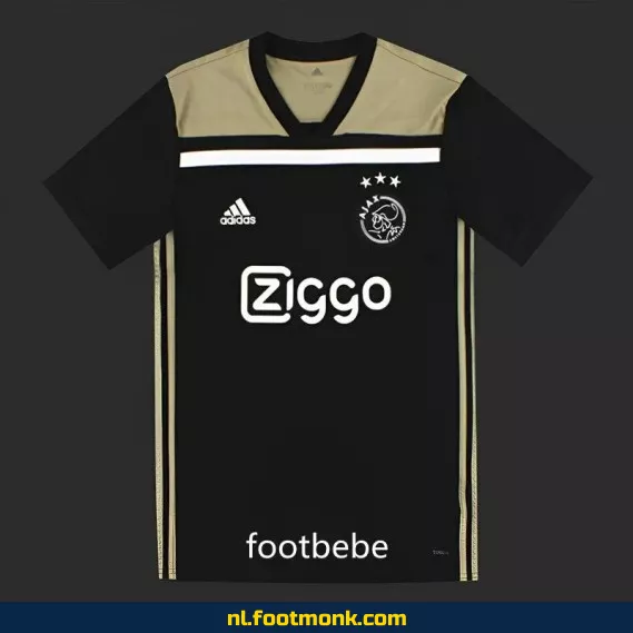Authentiek Ajax Uit-shirt Vintage 2018/2019 - Officieel Voetbalshirt voor Supporters - Heren/Dames