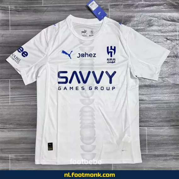 Al-Hilal Saudi 2025-2026 wit voetbalshirt – Officieel voetbalshirt, origineel, voor heren en dames – Bestel nu online