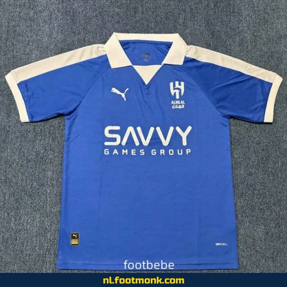 Al-Hilal Saudi 2025-2026 Voetbalshirt Blauw – Officieel Voetbaltenue | Koop Online