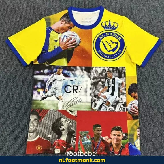 Al-Nassr CR7 Special Edition Voetbalshirt 2025-2026 – Officieel Voetbaltenue voor Dames & Heren – Exclusieve Aanbieding