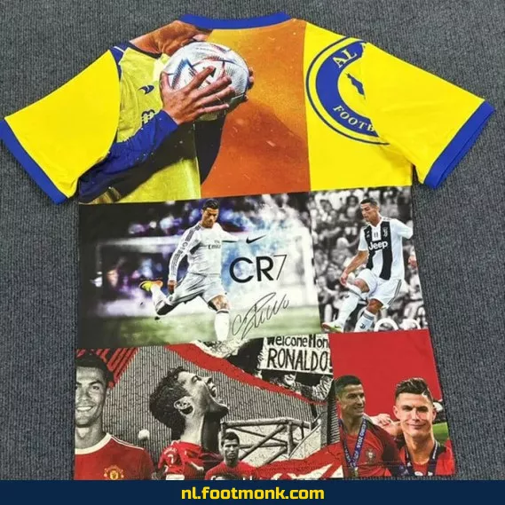 Al-Nassr CR7 Special Edition Voetbalshirt 2025-2026 – Officieel Voetbaltenue voor Dames & Heren – Exclusieve Aanbieding