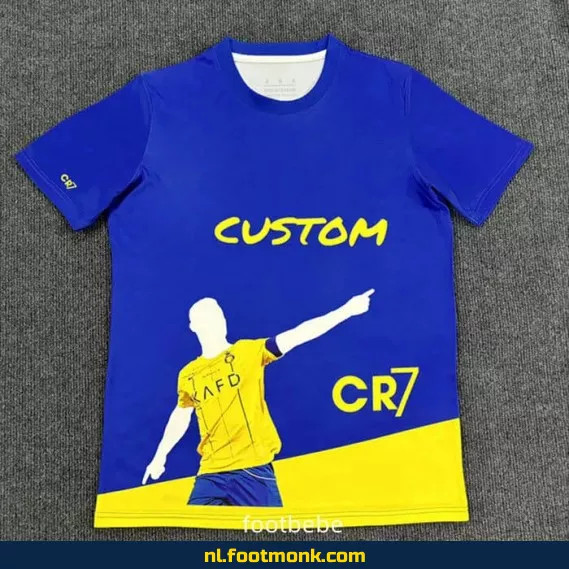 Al-Nassr CR7 Speciale Editie Voetbalshirt 2025-2026 | Officieel Voetbalshirt | Personaliseerbaar | Fanwear Aanbieding