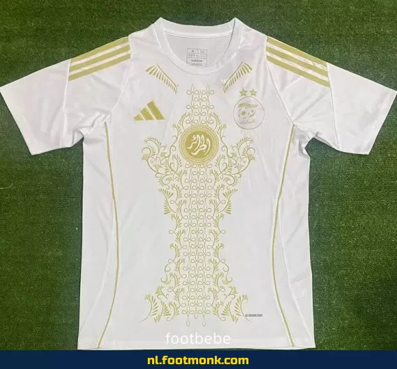 Algerije 2024-2025 Speciale Editie Wit Voetbalshirt – Officieel Fanwear | Origineel & Exclusief