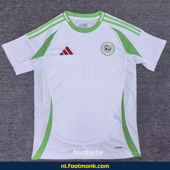 Algerije Thuisshirt 2024-2025 | Officieel Voetbalshirt | Dames & Heren | Fanwear | Personaliseerbaar