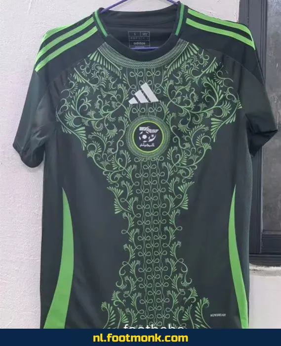 Algerije 2024-2025 Uit tenue voetbalshirt - Officieel voetbaltenue, supporter shirt, bedrukbaar