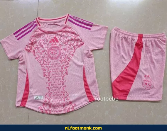 Algerije Voetbalshirt Kinderen 2024-2025 Roze – Officieel Fanwear | Voetbalshirt Kopen Online