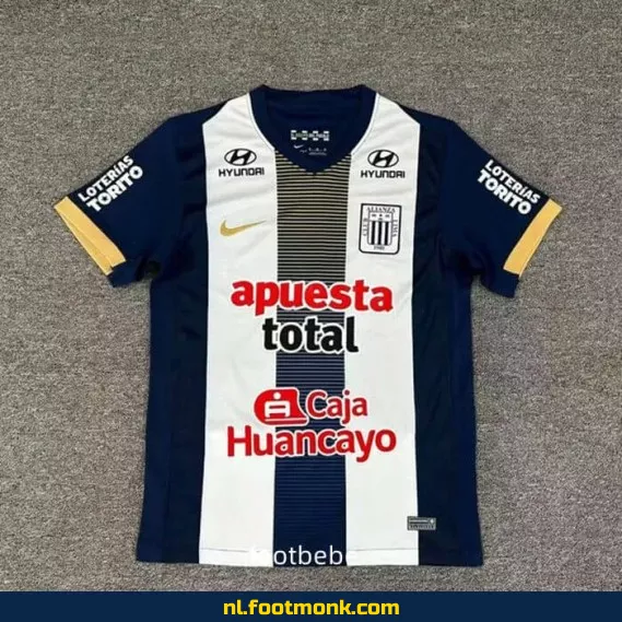 Alianza Lima Thuisshirt 2025-2026 – Officieel Voetbalshirt | Origineel, Personaliseerbaar & Fanwear