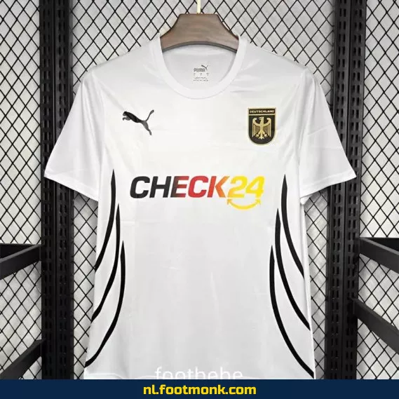 Origineel Duitsland voetbalshirt 2024 - Speciale editie wit | Voetbalshirts heren/dames/kinderen | Officieel voetbalshirt | Personaliseerbaar