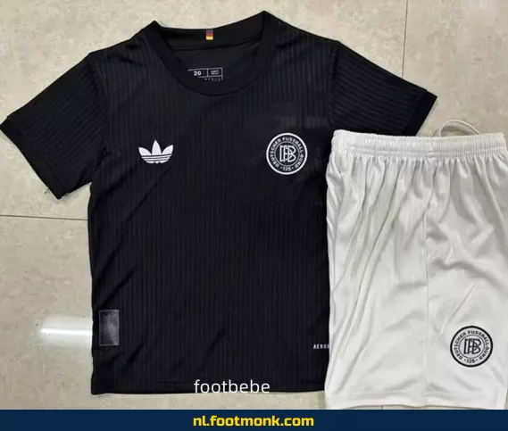 Duitsland Voetbalshirt Kinderen 2024 - 125 Jaar Special Editie Zwart | Officieel Voetbalshirt | Fanwear | Voetbalshirt Kopen